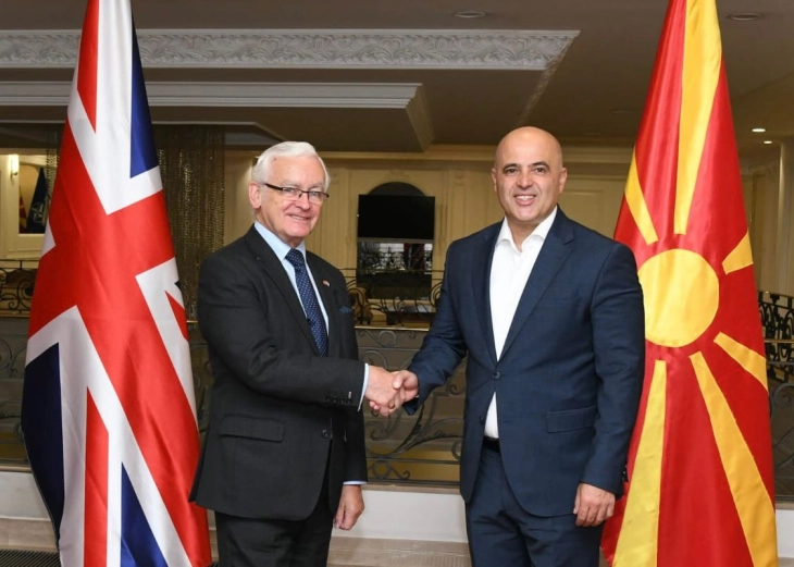 Kovachevski – Vickers: Trade relations between North Macedonia and UK set example for the region