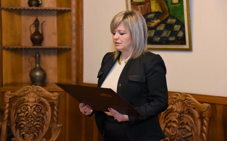Душица Димитриеска избрана за нов претседател на Советот на јавни обвинители