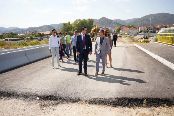 Заврши изградбата на првиот булеварски мост во Струмица