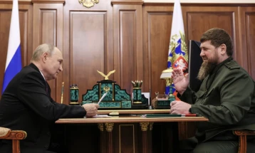 Во Кремљ средба Путин - Кадиров