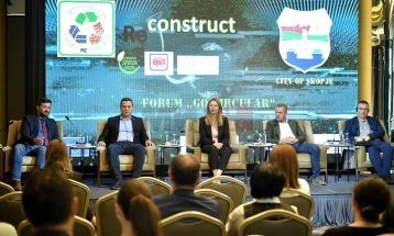 Арсовска: Град Скопје прв во Македонија со рециклажа и реупотреба на градежниот шут