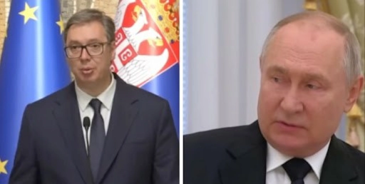 Демостат: Вучиќ има намера да се сретне со Путин во октомври на форумот „Појас и пат“ во Кина