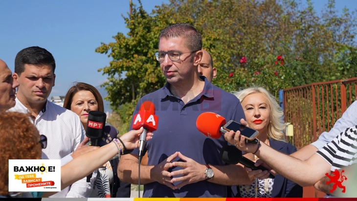 Mickoski: Autostrada Ohër-Kërçovë do të jetë prioritet për qeverinë e re të VMRO-DPMNE-së