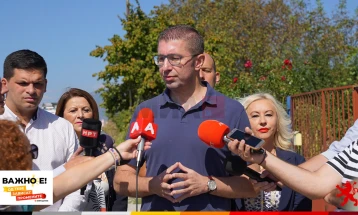 Mickoski: Autostrada Ohër-Kërçovë do të jetë prioritet për qeverinë e re të VMRO-DPMNE-së