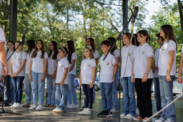 Првачињата од општина Центар положија заклетва за прием во Светската детска организација