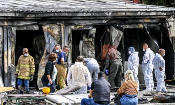 Една година од пожарот во модуларната болница во Тетово