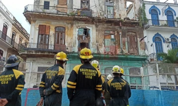 Најмалку една жртва во уривање на куќа во историскиот центар на Хавана