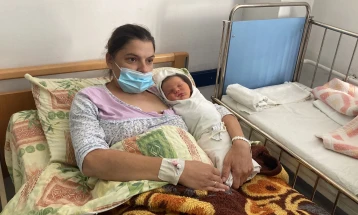 Zrnovci finally welcomes first baby of 2023