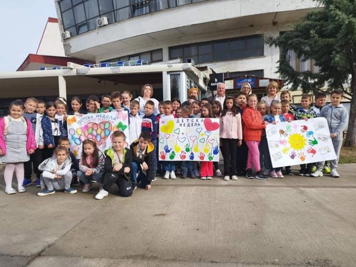Низа активности по повод Светската недела на детето во Делчево