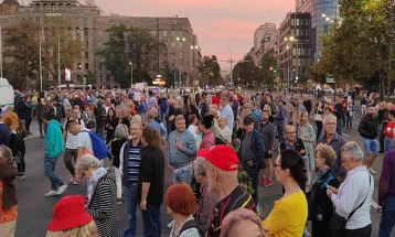 Во Белград одржан 23 протест „Србија против насилството“