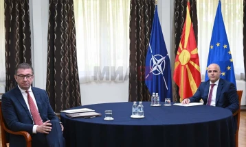 Мицкоски: Нова лидерска средба кога СДСМ ќе соопшти кој предлог го прифаќа од двата понудени
