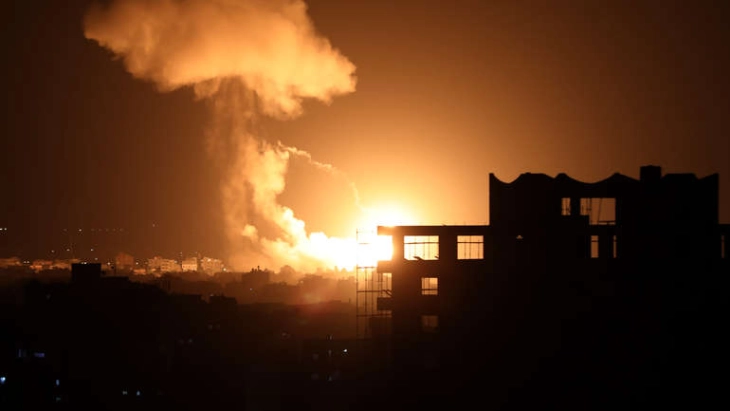 Israel launches airstrikes on Gaza as 'long war' begins