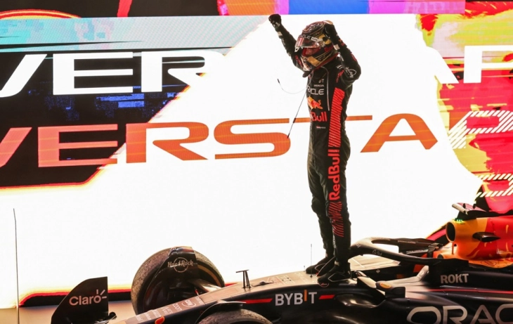 Champion Verstappen wins Qatar GP; Mercedes duo collide in first turn