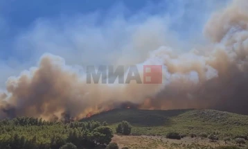 Angelov me apel për qytetarët dhe kryetarët e komunave: Gjendja me zjarret është alarmante, dje kishte 60 zjarre, gjashtë janë aktive