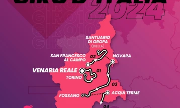 Џиро д‘ Италија 2024 стартува од Торино