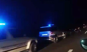 Во целосен прекин регионалниот пат Ресен - Царев двор поради сообраќајка