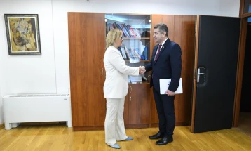Grkovska - Perebyinis: North Macedonia and Ukraine share common values, to strengthen cooperation and friendship 