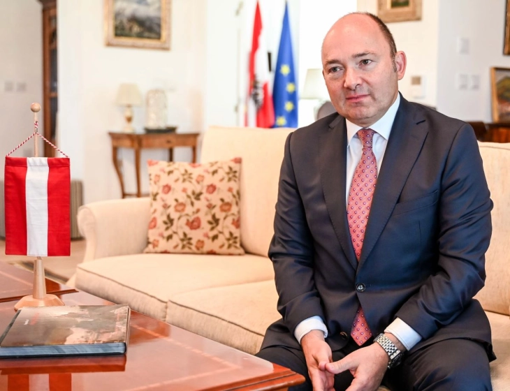 Austrian Ambassador: Proposing accelerated integration for N. Macedonia through phased accession