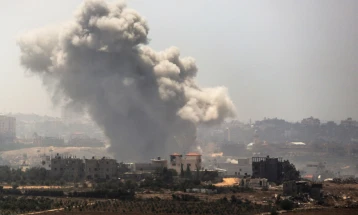 Hamas says 70 killed in Israeli airstrike on evacuees