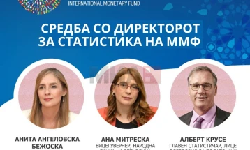 Angelovska-Bezhoska - Kruse: Roli statistikor i Bankës Popullore është jetik për zbatimin e politikave të duhura makroekonomike