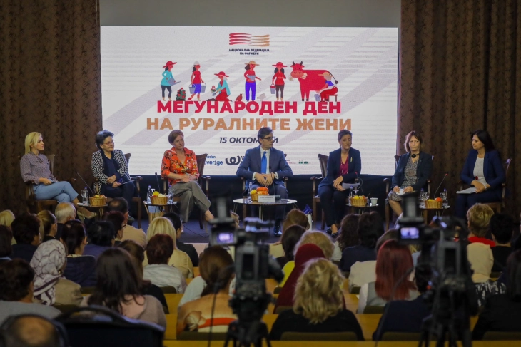 Pendarovski: Country still far from full equality for rural women