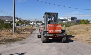 Во штипската населба „Балканска“ се реконструираат улиците
