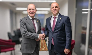 Kovachevski - Scholz: North Macedonia to resume European path, strong support from Germany