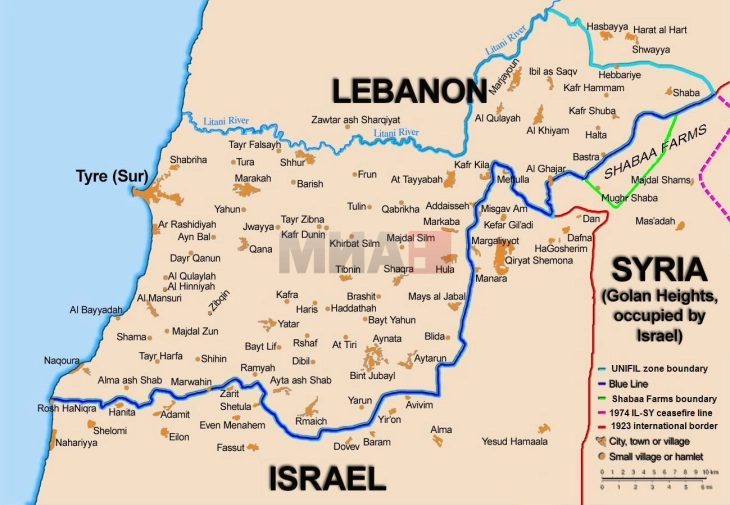 Përsëri përleshje në kufirin mes Libanit dhe Izraelit