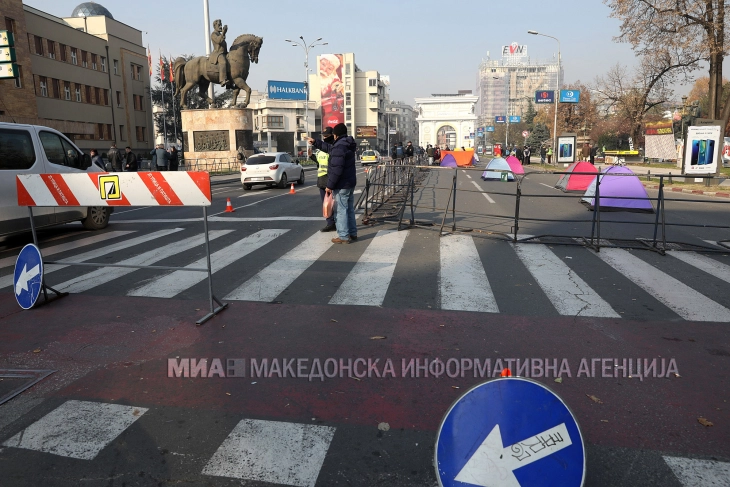 Regjim i posaçëm i trafikut në Shkup për shkak të ushtrimit simulues 