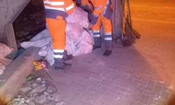 ЈП Комунална хигиена: Исчистени неколку диви депонии во Скопје