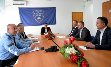 Спасовски со „Отворен кабинет” во СВР Велес: Откривачката активност за вкупниот криминалитет бележи зголемување за 11%