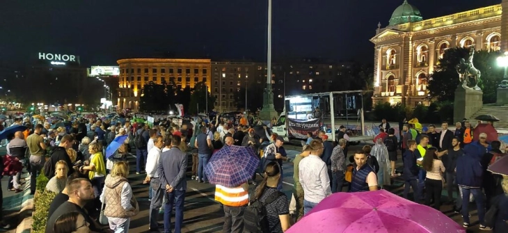Во Белград одржан 25-ти протест „Србија против насилството“