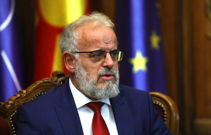 Speaker Xhaferi congratulates Day of Macedonian Revolutionary Struggle