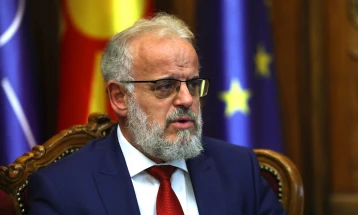 Speaker Xhaferi congratulates Day of Macedonian Revolutionary Struggle