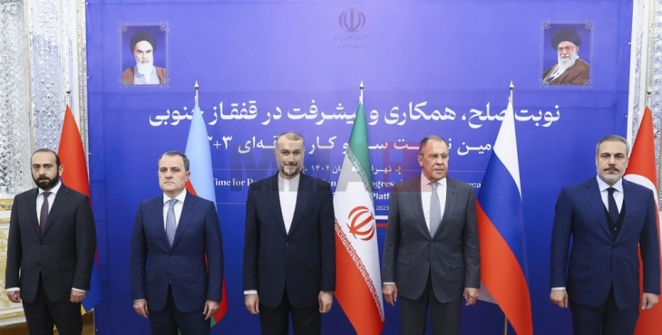 Иран беше домаќин на разговорите меѓу Ерменија и Азербејџан за воспоставување мир во Јужен Кавказ