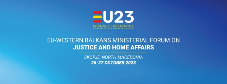 North Macedonia to host EU-Western Balkans Ministerial Forum on Justice and Home Affairs