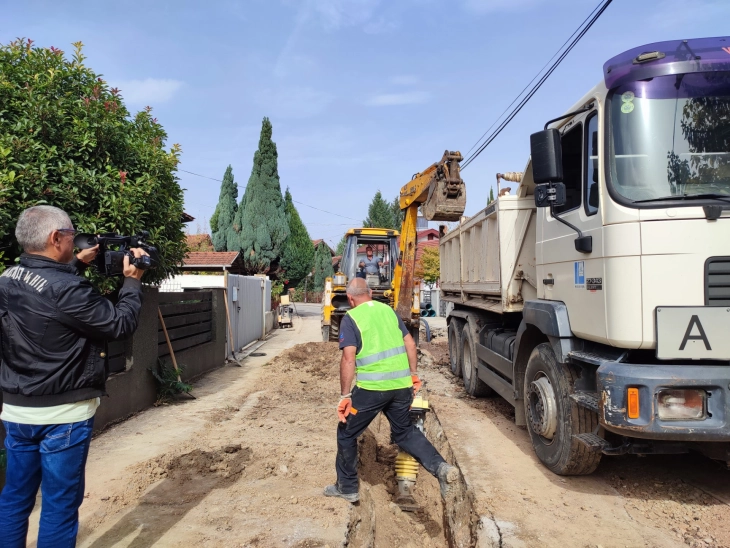 Во Кавадарци активности за реконструкција на водоводна, фекална и атмосферска канализација