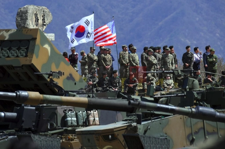 Stërvitje e armatave të Koresë së Jugut dhe SHBA-së shkaku i ndërhyrjes së mundshme nga veriu 