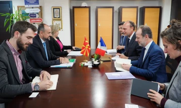 Deputy PM Bytyqi meets Director of AFD Western Balkans Regional Office Arnaud Dauphin