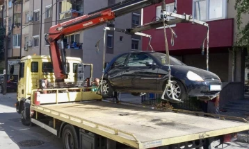 Во Општина Центар минатата недела санкционирани 196 непрописно паркирани возила