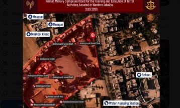 Hagari ua përsëriti thirrjen banorëve të Gazës të largohen në drejtim të jugut