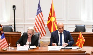 North Macedonia, US sign memorandum on expert support in development of National Security Strategy