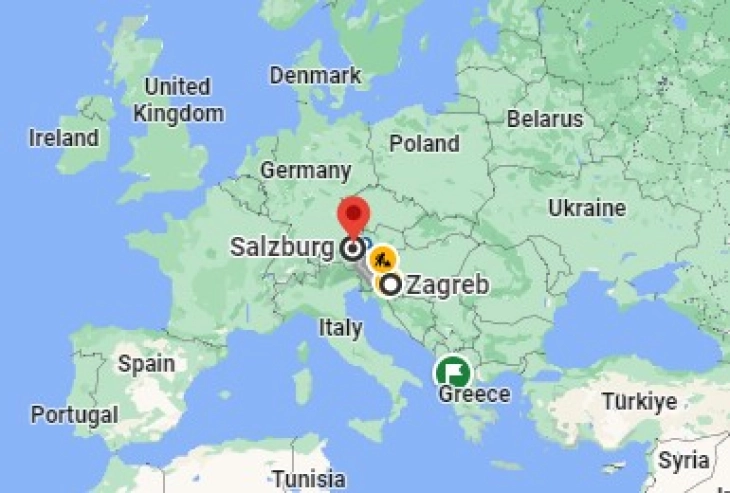 Në Austri u rrëzua një aeroplan i vogël i cili ishte nisur nga Zagrebi, katër persona humbën jetën