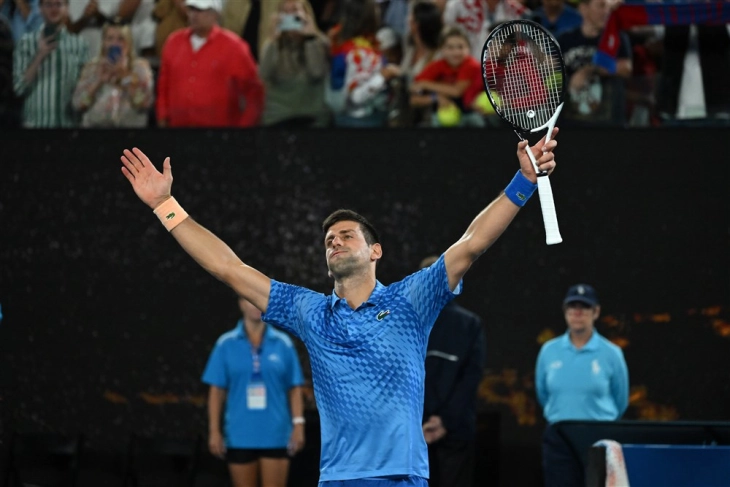 Djokovic overcomes booing crowd to beat Rune at Paris Masters