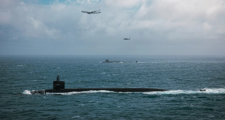 Подморница на САД со наведувани ракети пристигна на Блискиот Исток