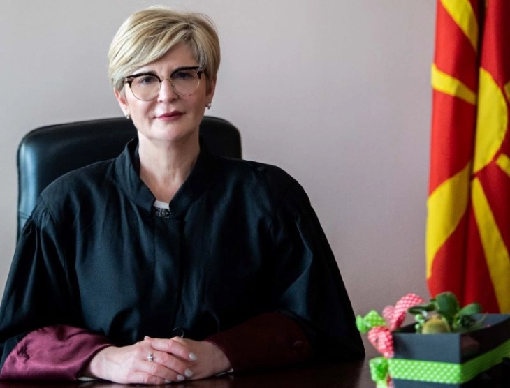 Претседателката на Врховен суд, Беса Адеми нема да оди во Судски совет
