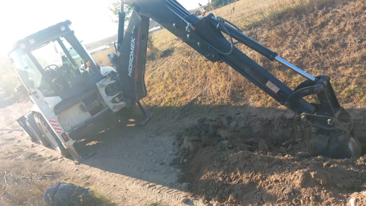 Замена на водоводни цевки во општина Старо Нагоричане