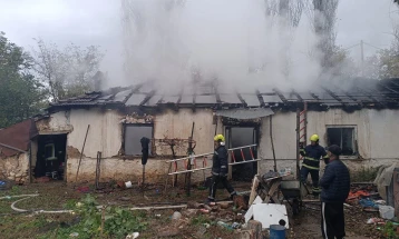 Едно лице настрада во пожар во охридското село Требеништа
