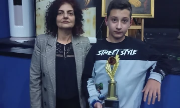 Гран-при награда за Ване Гавровски од Босилово на 56-те Детски Рацинови средби
