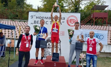 „Велес трча 2023“: Први на трките Игор Јакимовски, Роберто Димитриевски, Фросина Михајловска и Марија Стојановска